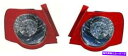 USテールライト 2006年のサイド/ペア - 2010 Volkswagen Passatリアテールライトアセンブリの交換 SIDE/PAIR for 2006 - 2010 Volkswagen Passat Rear Tail Light Assembly Replacement