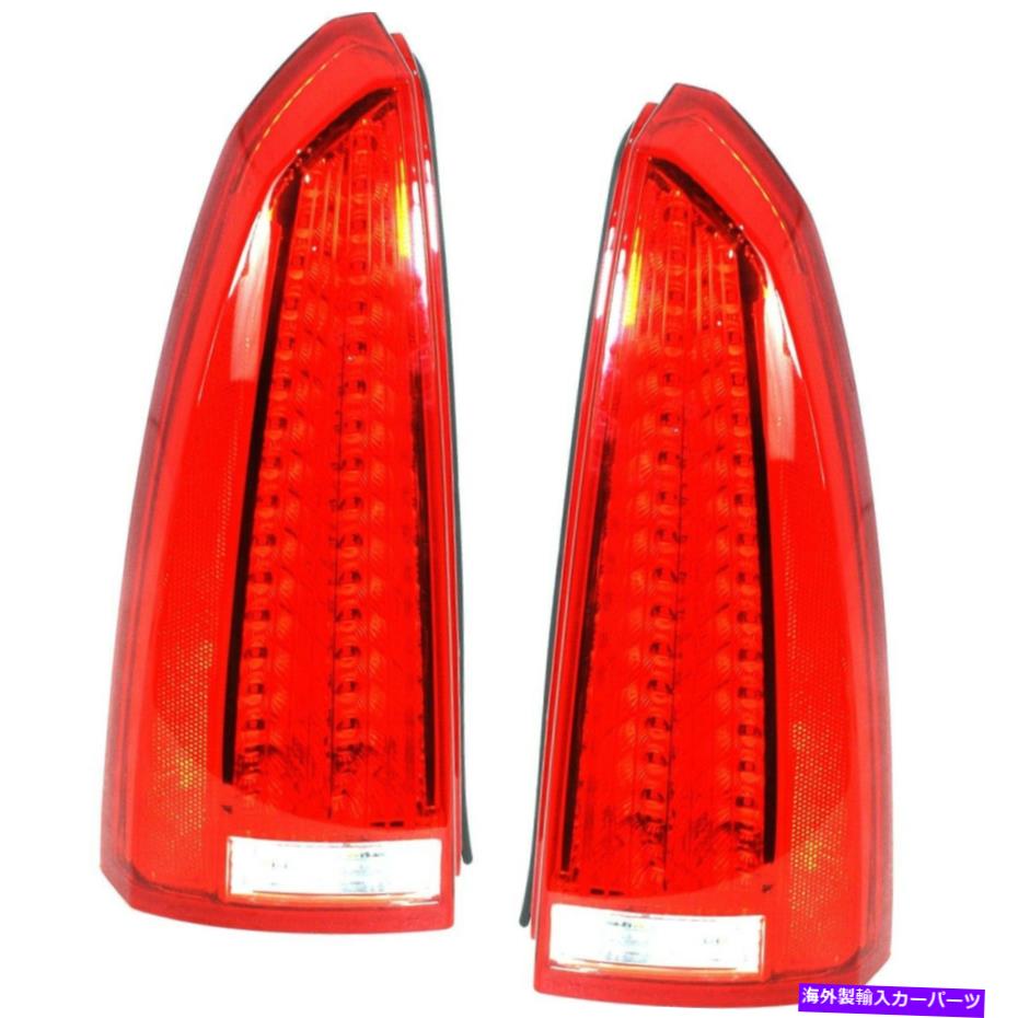 USテールライト 2006-2011 Cadillac DTS LH＆RH W / BULBのための2テールライトのセット Set of 2 Tail Light For 2006-2011 Cadillac DTS LH & RH w/ Bulb(s)