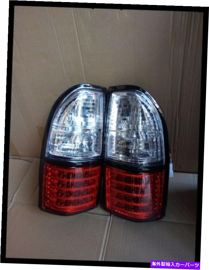 USテールライト トヨタプラドLC90 2700 3400用1セットLEDストップリアブレーキTaillight Red White 1Set LED Stop Rear Brake Taillight Red White For Toyota Prado LC90 2700 3400