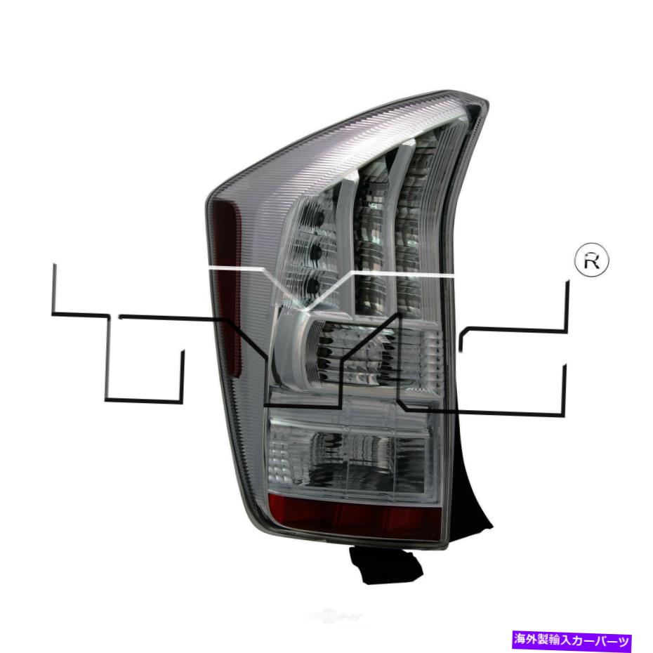 USテールライト テールライトアセンブリ - レギュラーレギュラーTYC 11-6332-01フィット10-11トヨタプリウス Tail Light Assembly-Regular Left TYC 11-6332-01 fits 10-11 Toyota Prius