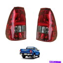 USテールライト Toyota Hilux Revo M70 M80 2015-2017用の赤いLen Rea LampテールライトLH RH側 RED LEN REAR LAMP TAIL LIGHT LH RH SIDE FOR TOYOTA HILUX REVO M70 M80 2015-2017