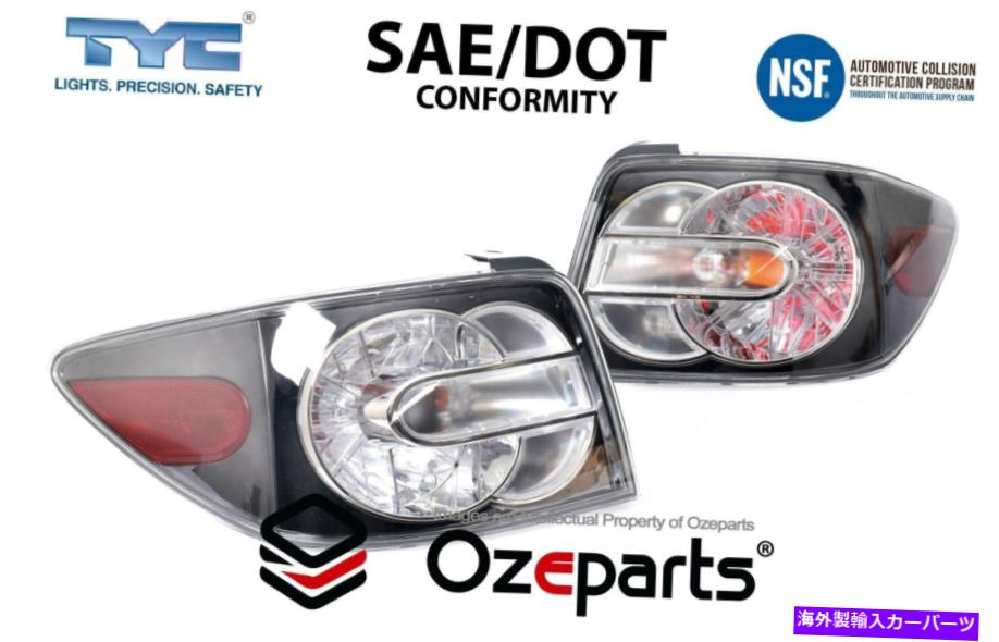 USテールライト Mazda CX 7 CX-7 ERシリーズ1 2006~2009のためのセット/ペアLH + RHテールライトリアランプ Set / Pair LH+RH Tail Light Rear Lamp For Mazda CX7 CX-7 ER Series 1 2006~2009
