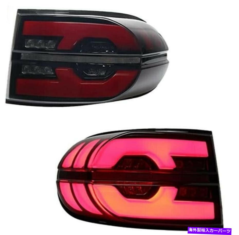 USテールライト トヨタFJ Cruiser 2007-2014のためのLEDテールライト2007-2014スタートアップアニメーションDRL Sequentia LED Tail Lights For Toyota FJ Cruiser 2007-2014 Start-up Animation DRL Sequentia