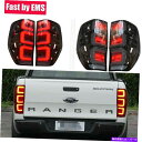 USテールライト ペアLEDカーリアテールライトTaillightsブレーキランプFord Rangerの信号 Pair LED Car Rear Tail L...