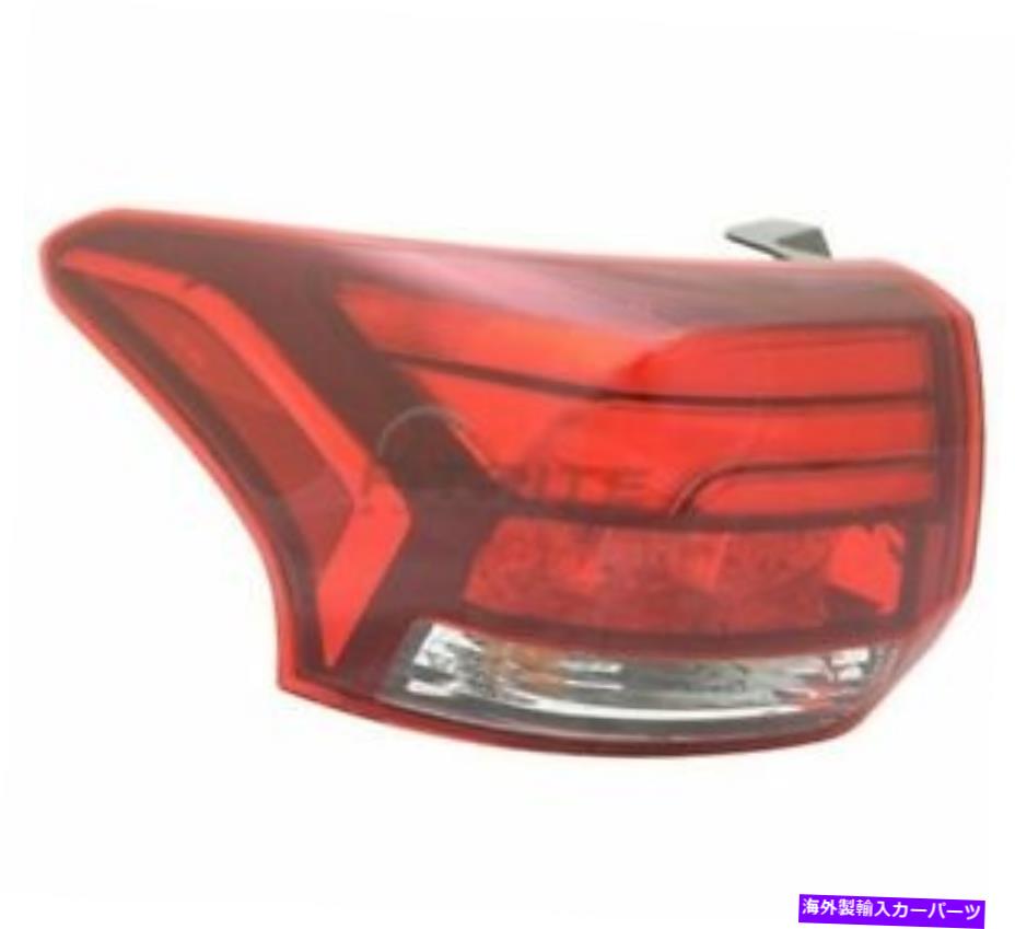 USテールライト 2016-2018三菱アウトランダーMI2804109のための新しい左外側テールライトアセンブリ NEW LEFT OUTER TAIL LIGHT ASSEMBLY FOR 2016-2018 MITSUBISHI OUTLANDER MI2804109
