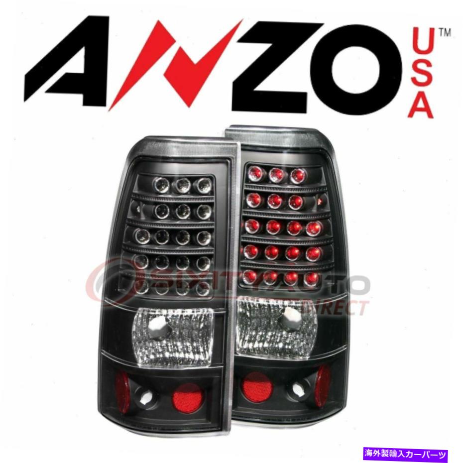 USテールライト Anzousa Taill Light 2007 Chevrolet Silverado 2500 HDクラシック - IK AnzoUSA Tail Light Set for 2007 Chevrolet Silverado 2500 HD Classic - ik