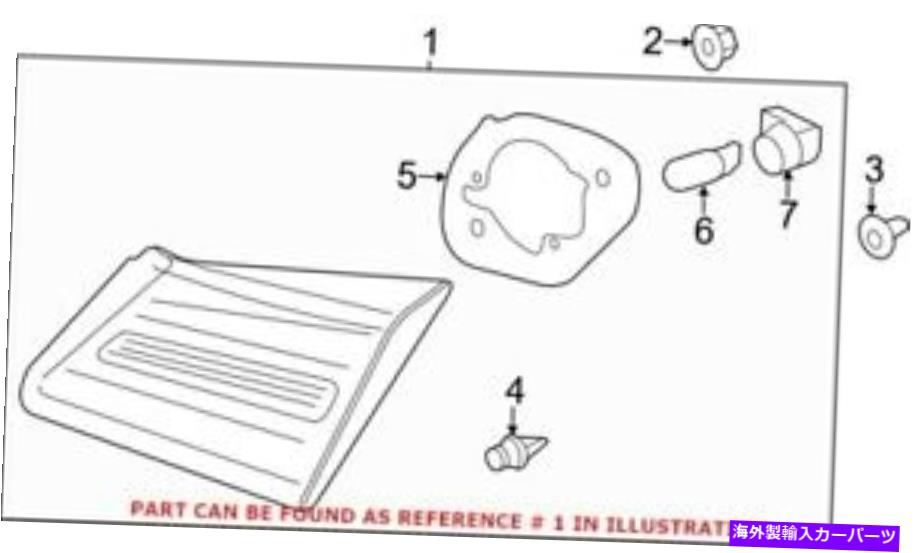 USơ饤 Acura 34155-Ty2-A01ѤʪOEMơ饤ȥ֥ Genuine OEM Tail Light Assembly for Acura 34155-TY2-A01