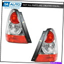 USテールライト Taillights Taillampsリアブレーキライト左右ペアセット06-08フェスター Taillights Taillamps Rear Brake Lights Left & Right Pair Set for 06-08 Forester