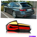 USテールライト BMW F30 TaillightsのためのペアLED後部ランプテールライト信号W /シーケンシャル Pair LED Rear Lamp Tail Lights for BMW F30 Taillights Turn Signal w/Sequential