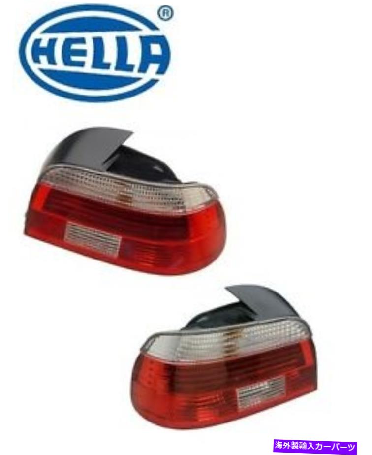 USテールライト BMW E39 01-03左右テールライトアセンブリのセットHERM For BMW E39 01-03 Set of Left & Right Tail Light Assemblies OEM Hella