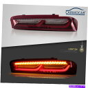 USテールライト Chevrolet Camaro 2016 2017 2017のためのLEDの後部ランプの赤い順次テールライト LED Rear Lamps RED Sequential Tail Lights For Chevrolet Camaro 2016 2017 2018