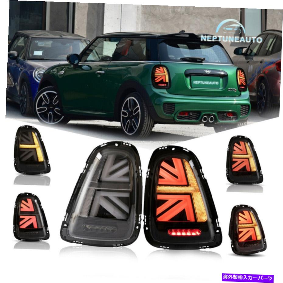 USテールライト 2011-2013 BMW Mini Cooper R55 / 56/57 RH + LHのペアテイザライドクリアブラックLED Pair Tailights CLEAR BLACK LED for 2011-2013 BMW Mini Cooper R55/56/57 RH+LH