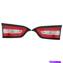 USテールライト JEEPチェロキーテールライト2014-2016ペアLHとRHインナーリッドCAPA CH2802108 For Jeep Cherokee ...