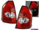 USテールライト クリスタラー300C 05-08赤ホワイトLED CA LDCH02 Xino CAのテールライト Tail Lights for Chrys...