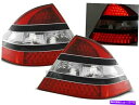 USテールライト メルセデスのテールライトW220 Sクラス98-05赤黒LED CA LDME07 Xino CA Tail Lights for Merce...
