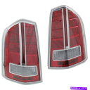 USテールライト Chrysler 300テールライト2012-2014 LHおよびRHペアタイプ1 W /クロムアクセントカーパ For Chrysler 300 Tail Light 2012-2014 LH and RH Pair Type 1 w/Chrome Accent CAPA