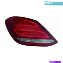 USテールライト 新しいテールライトアセンブリ左フィット2015-2018メルセデスベンツC300 2059062002カーパ NEW TAIL LIGHT ASSEMBLY LEFT FITS 2015-2018 MERCEDES-BENZ C300 2059062002 CAPA