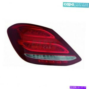 USテールライト 新しいテールライトアセンブリ左フィット2015-2018メルセデスベンツC300 2059062002カーパ NEW TAIL LIGHT ASSEMBLY LEFT FITS 2015-2018 MERCEDES-BENZ C300 2059062002 CAPA