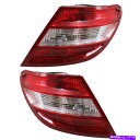 USテールライト Mercedes-Benz C250テールライト2010 2011 LHとRHペア/セットMB2800129 For Mercedes-Benz C250 Tail Light 2010 2011 LH and RH Pair/Set MB2800129