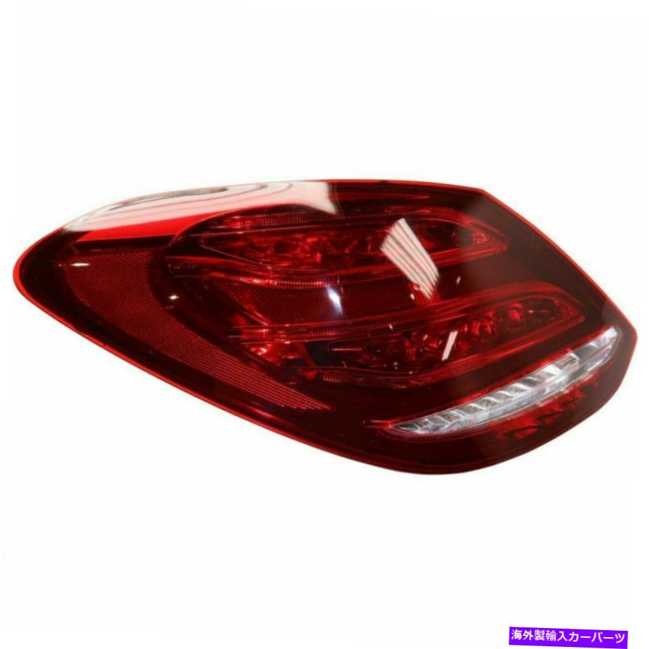 USテールライト メルセデスベンツC450 AMGテールライト2016ドライバーサイドLEDセダンカーパ For Mercedes-Benz C450 AMG Tail Light 2016 Driver Side LED Sedan CAPA