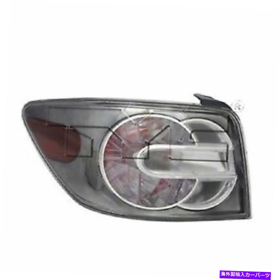 USテールライト 2010年 - 2012の運転手側マツダCX-7リアテールライトアセンブリ交換 for 2010 - 2012 driver side Mazda CX-7 Rear Tail Light Assembly Replacement