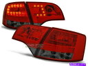 USテールライト Audi A4 B7 04-08 Avant Red Smoke LED CA LDAU38 Xino CAのテールライト Tail Ligh...