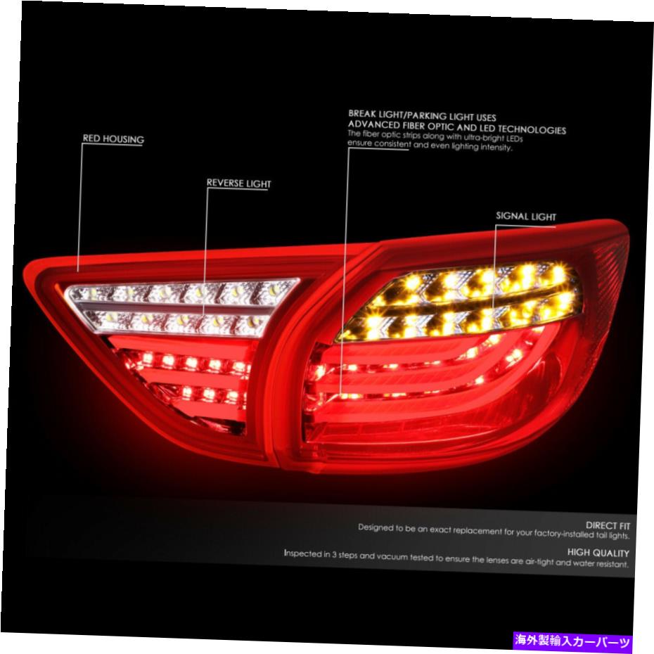 USテールライト 13-16 MAZDA CX5クロームハウジングレッドレンズLEDリアシーケンシャルテールライト FOR 13-16 MAZDA CX5 CHROME HOUSING RED LENS LED REAR SEQUENTIAL TAIL LIGHTS