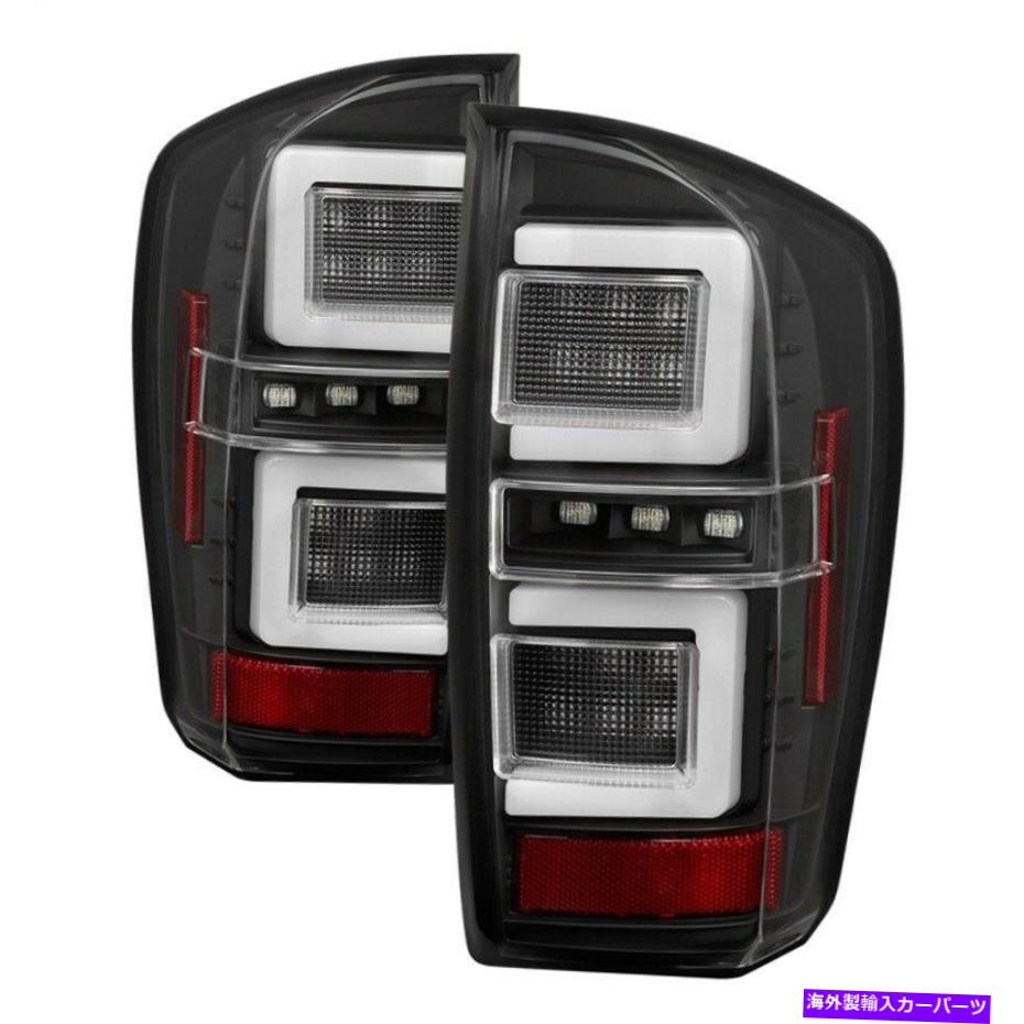 USテールライト トヨタタコマのためのスパイダー16-17 LEDテールライト - ブラック（ALT-YD-TT16-LED-BK） Spyder 16-17 for Toyota Tacoma LED Tail Lights - Black (ALT-YD-TT16-LED-BK)