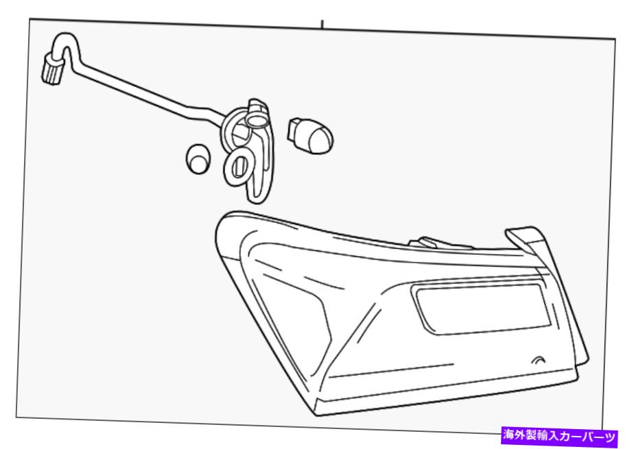 USテールライト 本物のGMテールランプアセンブリ84516374 Genuine GM Tail Lamp Assembly 84516374
