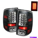 USテールライト スパイダーオートLEDテールライト - 白熱 - ブラック Spyder Auto LED Tail Lights - Incandescent - Black