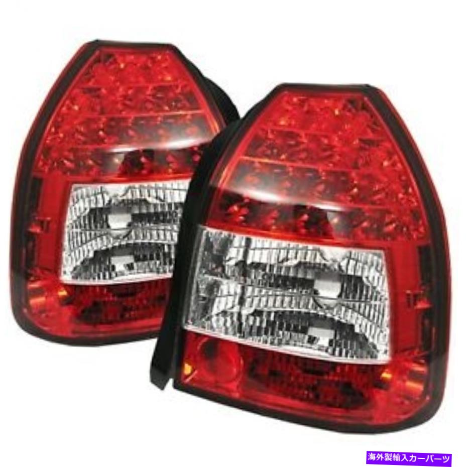 USテールライト Spyder Auto 5004949 LEDテールライトは96-00シビックにフィットします Spyder Auto 5004949 LED Tail Lights Fits 96-00 Civic