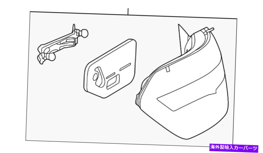 USテールライト 本物のメルセデスベンツテールランプアセンブリ212-906-07-58 Genuine Mercedes-Benz Tail Lamp Assembly 212-906-07-58