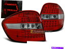 USテールライト メルセデスMクラスW164 05-08赤ホワイトLED CA LDME92 Xino CAのテールライト Tail Lights for Me...
