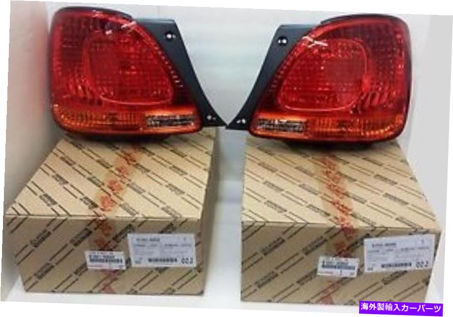 USテールライト Lexus OEMファクトリー後部外側テールランプレンズセット2000 GS400 LEXUS OEM FACTORY REAR OUTER TAIL LAMP LENS SET 2000 GS400