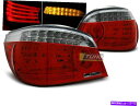 USテールライト BMWのテールライト5シリーズE60 03-07赤ホワイトLED CA LDBMA0 Xino CA Tail Lights for BMW ...