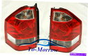 USテールライト 三菱モンテロパジェロ将軍2003-2006のためのペアリアテールライト赤ホワイト A Pair Rear Tail Lights Red White For Mitsubishi Montero Pajero Shogun 2003-2006