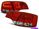 USテールライト Audi A4 B7 04-08 Avant Red White LED CA LDAU37 Xino CAのテールライト Tail Ligh...