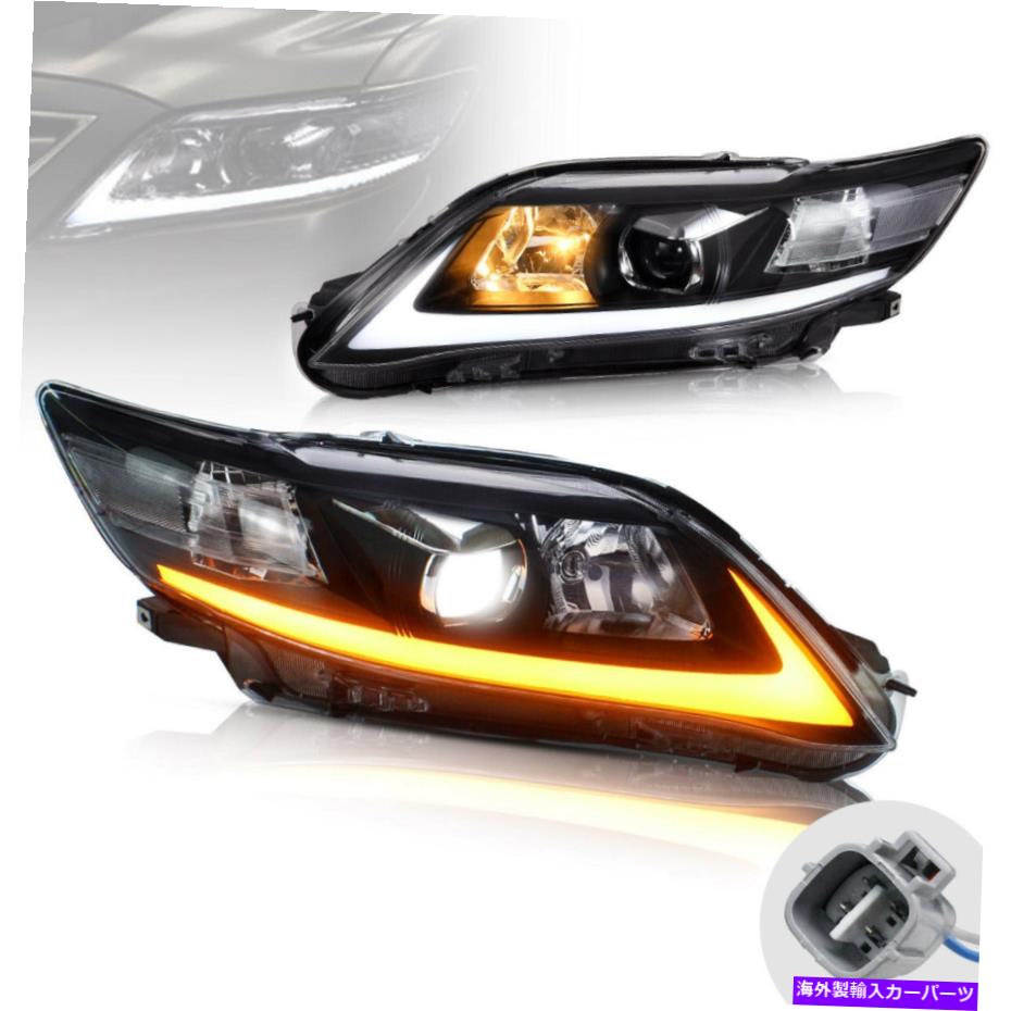 USテールライト トヨタカムリ2009-2011（米国タイプ）順次ランプの左+右ヘッドライト Left + Right Headlights FOR TOYOTA CAMRY 2009-2011 (US TYPE) Sequential Lamp