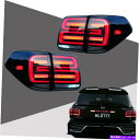 USテールライト 日産Armada 2017-2020の順次後部ランプのためのLEDスモークテールライト LED Smoked Tail lights For Nissan Armada 2017-2020 Sequential Rear Lamps(2)