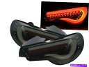 USテールライト FT86 / GT86 Zn6 2012-Present 2D LEDバーテールリアライトスモークヨーロッパ用トヨタ FT86/GT86 ZN...