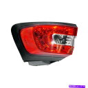 USテールライト ジープチェロキー14-18クラウン助手席側外装テールライト For Jeep Cherokee 14-18 Crown Passenger Side Outer Replacement Tail Light