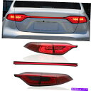 USテールライト 2020年の2021年トヨタカローラ赤LEDリアライトアセンブリLEDテールランプ For 2020 2021 Toyota Corolla Red LED Rear Lights Assembly LED Tail Lamps