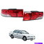 USơ饤 1991ǯ1995ǯλɩ󥵡Eơץ饤ȥۥ磻ȥåɥɡʥĥڥ FOR 1991-1995 Mitsubishi Lancer E-car Tail Lamp Lights White-red Donut Pair