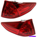 USテールライト 2テールライトランプのペアセットHO2804115 HO2805115 Pair Set of 2 Tail Lights Lamps Left-and-Right Outside HO2804115, HO2805115