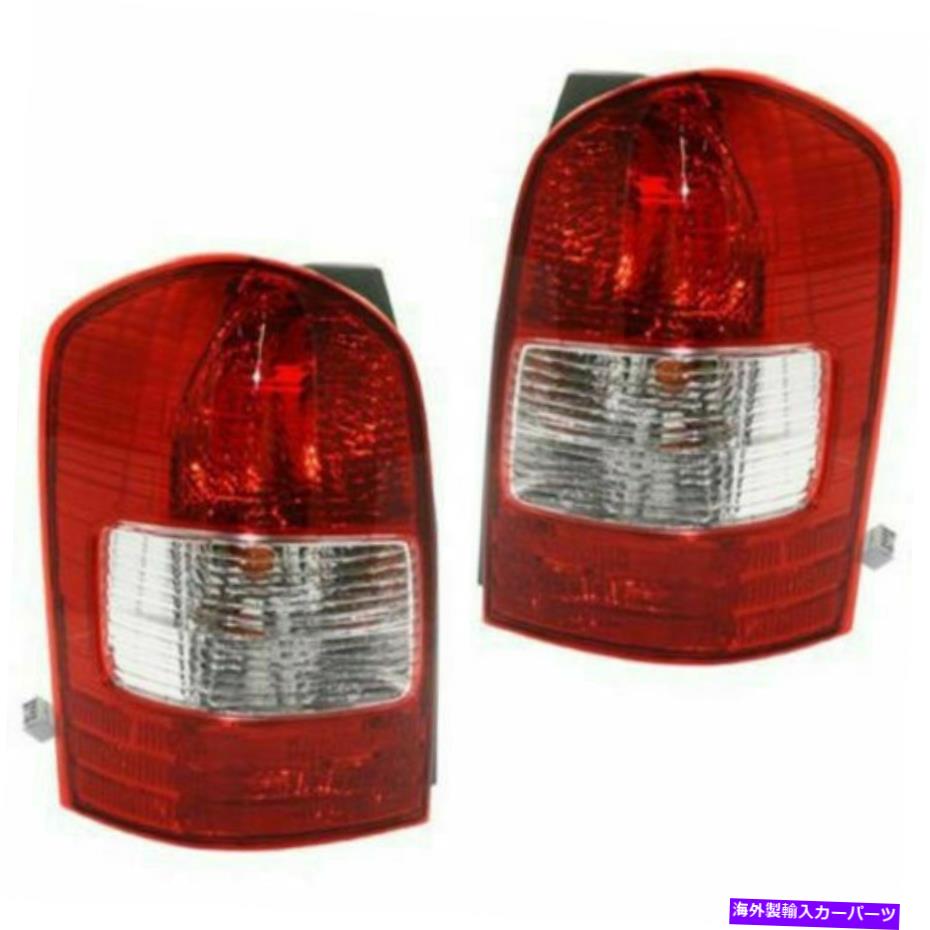 USテールライト 2つの左右サイドTaillampアセンブリの新しいセット2000-2001マツダMPV New Set Of 2 Left & Right Side Taillamp Assembly Fits 2000-2001 Mazda MPV