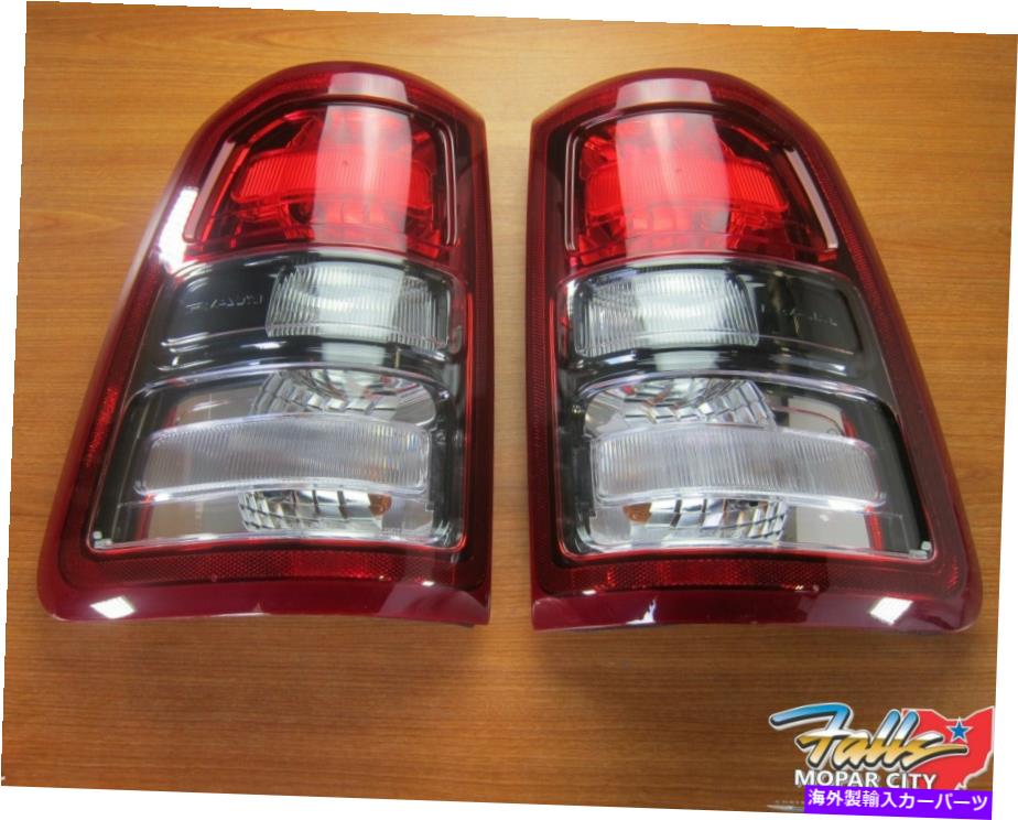 USơ饤 2019-2021 RAM 1500 DTʿܥǥ˱ꥢơ饤ȥ֥å٥ 2019-2021 Ram 1500 DT (New Body Style) Right &Left Rear Tail Light Black Bezel