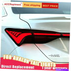 USテールライト トヨタ・アバロン2019-2021 LED TaillightsアセンブリRed / Dark LEDリアランプ For Toyota Avalon 2019-2021 LED Taillights Assembly Red / Dark LED Rear Lamps