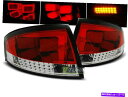 USテールライト Audi TT 8N 99-06赤ホワイトLED CA LDAU48 Xino CAのテールライト Tail Lights for AUDI ...