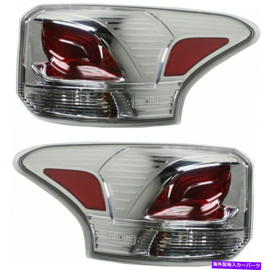 USテールライト 三菱アウトランダーテールライト2014 2015 LH＆RH＆RHペア/セットハロゲンMI2800135 For Mitsubishi Outlander Tail Light 2014 2015 LH & RH Pair/Set Halogen MI2800135