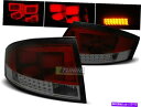 USテールライト Audi TT 8N 99-06のためのテールライト8月99-06赤い煙LED CA LDAU49 Xino CA Tail Lights f...
